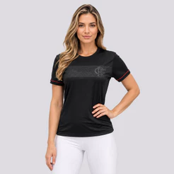 Camisa Flamengo Destro Feminina Preta