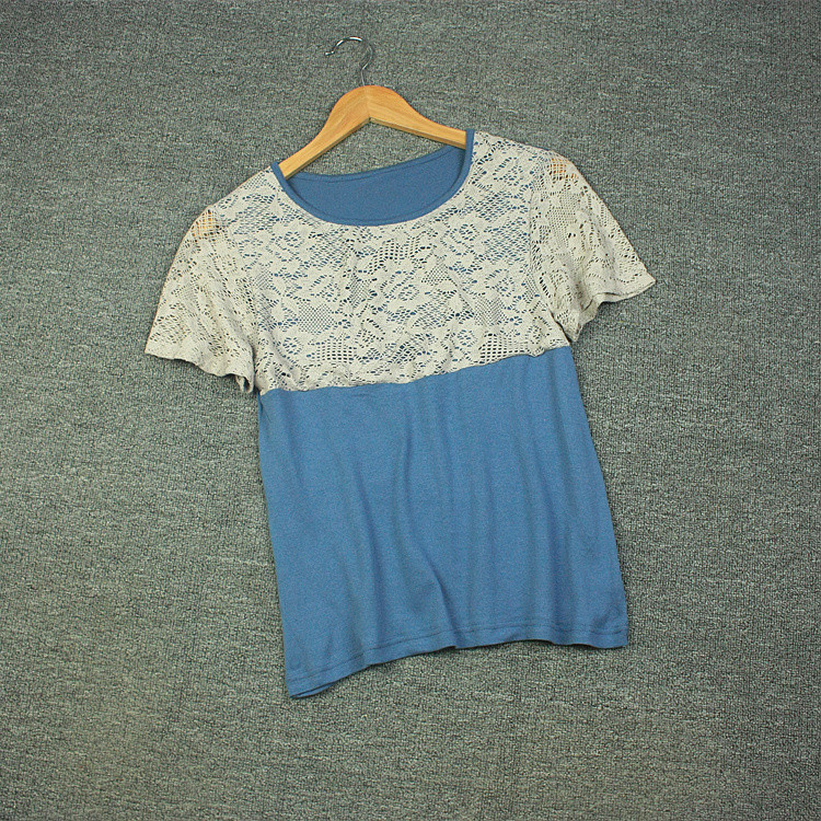 Comércio exterior pedido Original exportação pedido japonês senhoras primavera verão puro algodão renda costura doce man