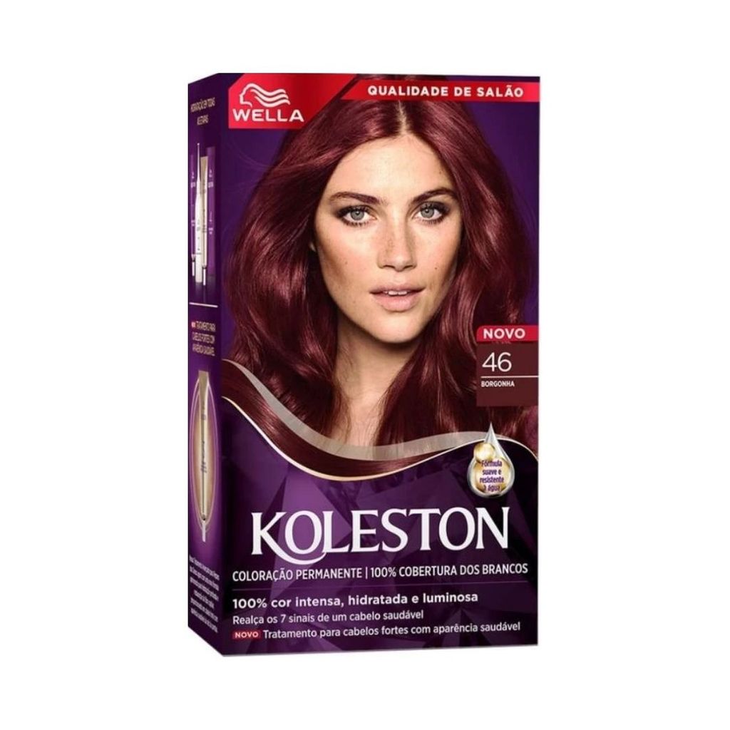 Wella Koleston Coloração Permanente - 46- Borgonha