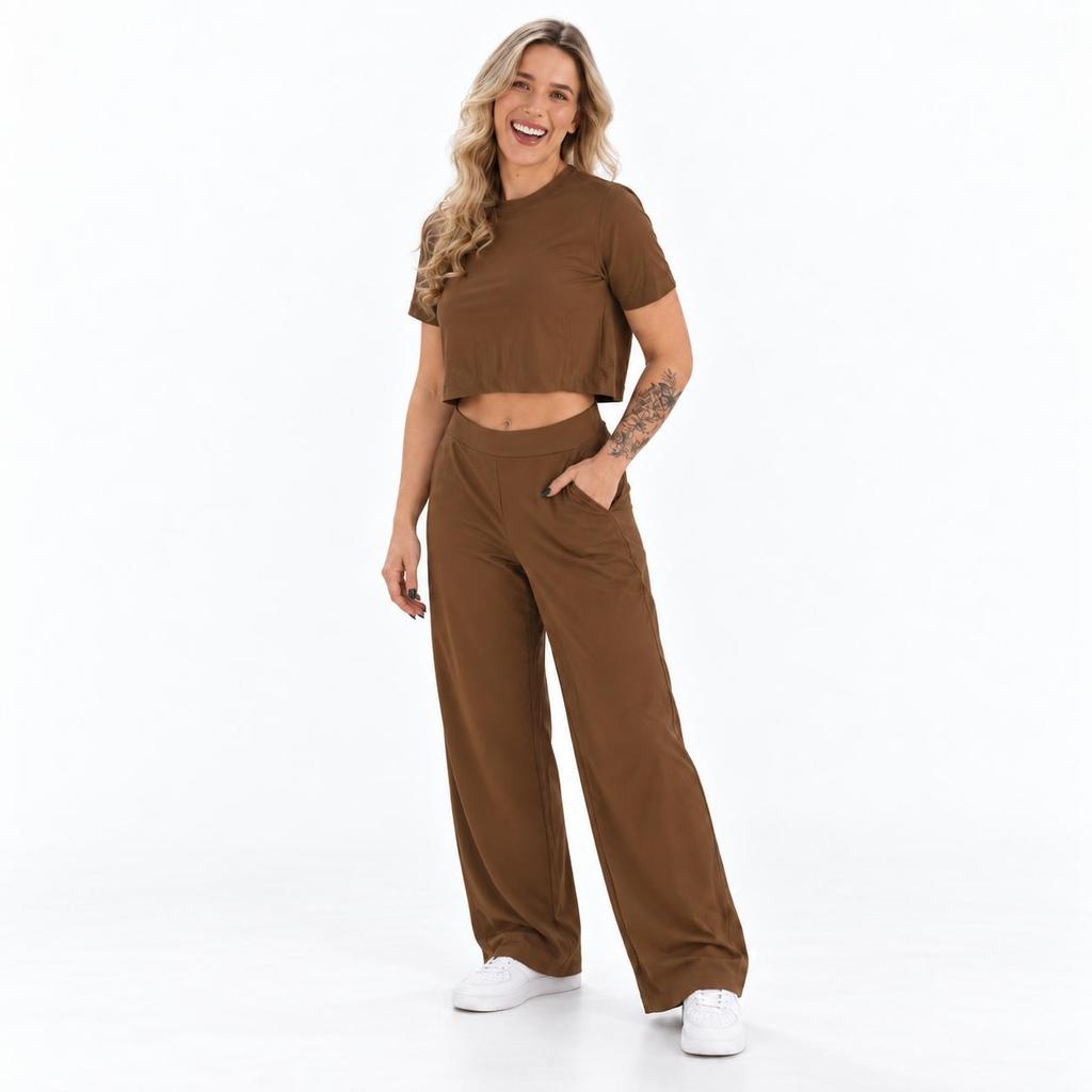 Conjunto Maresia Feminino Fitness – Conjunto Esportivo Confortável para Academia e Treino