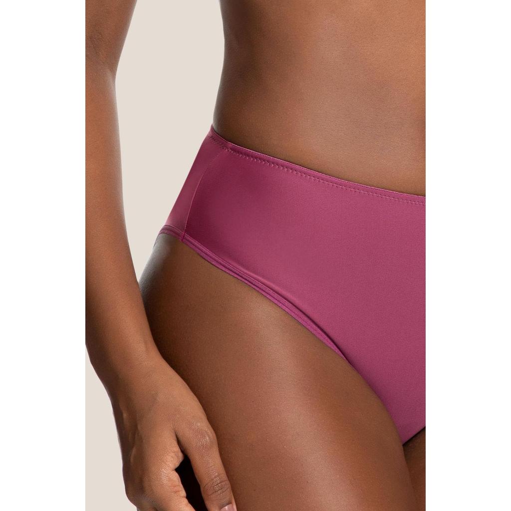 Calcinha Alta Plus Power Liso Merlot — imagem 2 de 2