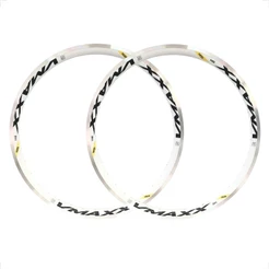 PAR Aro 26 Vmaxx 36 furos Verniz Vbrake Dh Bike Vikingx Branco Downhill Parede Dupla