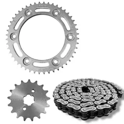 Kit Transmissão Relação Completo Modelo Nxr Bros 160 Esd/Xre 190 2016 Até 2023