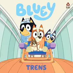 Bluey Livro de História - Trens