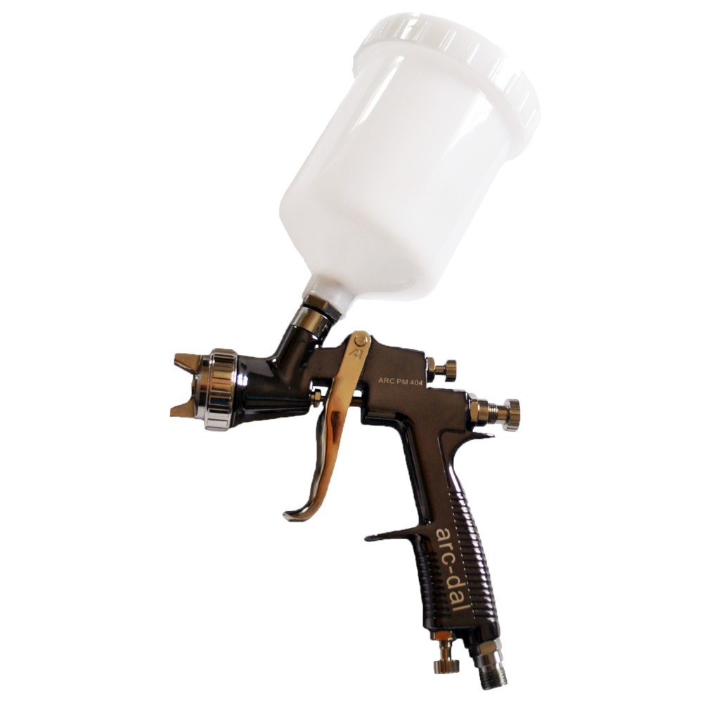 Pistola de pintura LVLP tipo gravidade com bico de 1,4 mm ARC-PM-404 - Arcdal