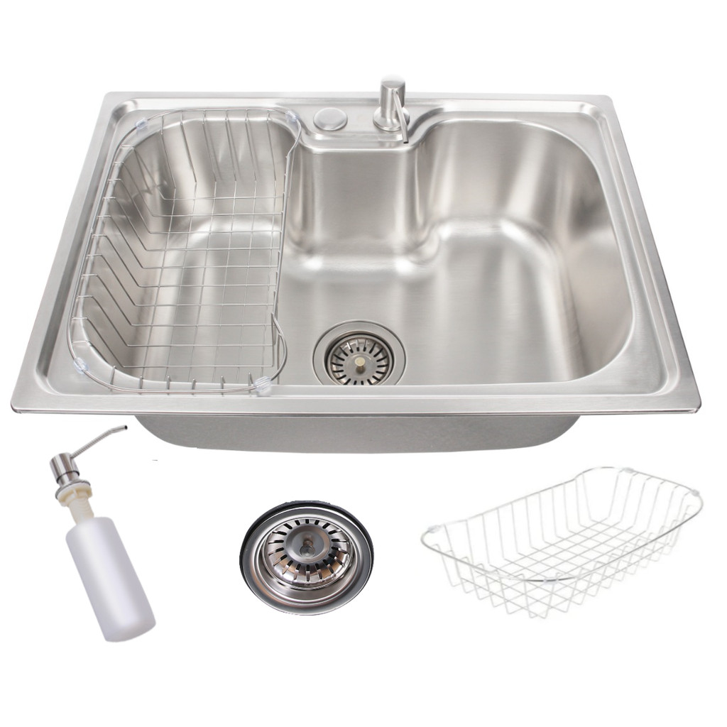 Kit Cuba Cozinha Gourmet Aço Inox 60x42cm Com Acessórios E Torneira Flexível Monocomando Gourmet · foto 2