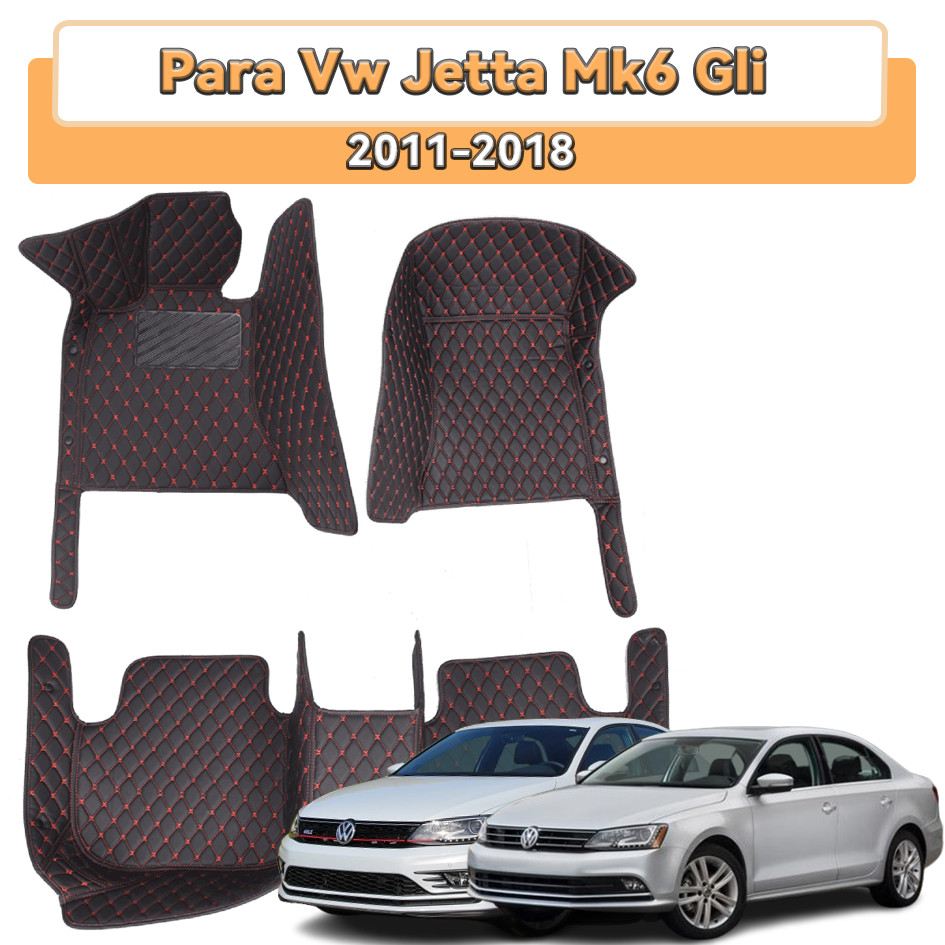 Tapete De Carro 3D Para Vw Jetta Mk6 Gli 2011-2018 .