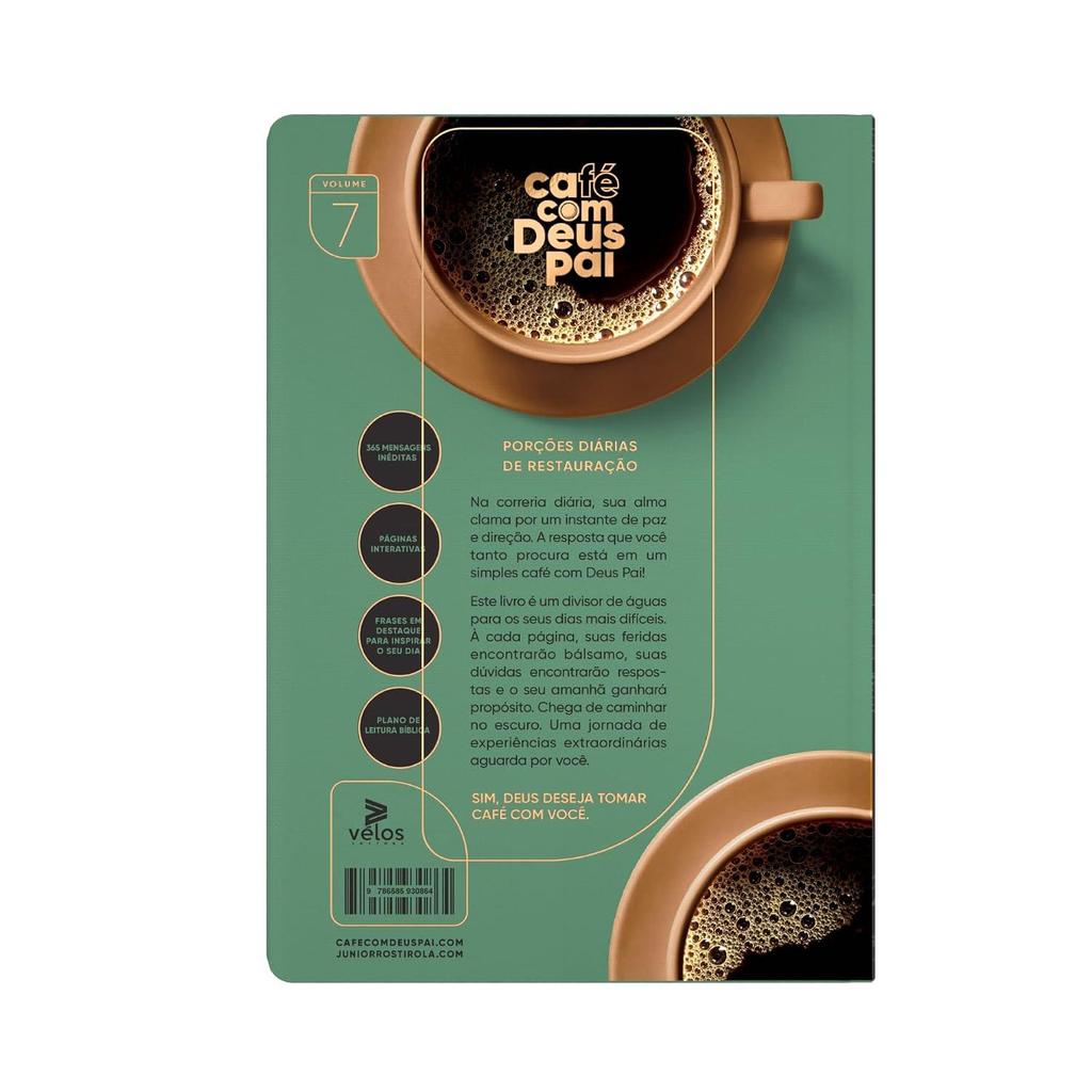 Kit 5 Livros Café com Deus Pai 2027 - Porções Diárias — imagem 2 de 2