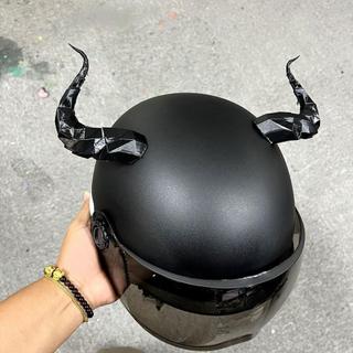 2 Pçs Capacete Da Motocicleta Chifres Do Diabo Estilo Decoração De Moto Acessórios Adesivos Cosplay Xixinwbr