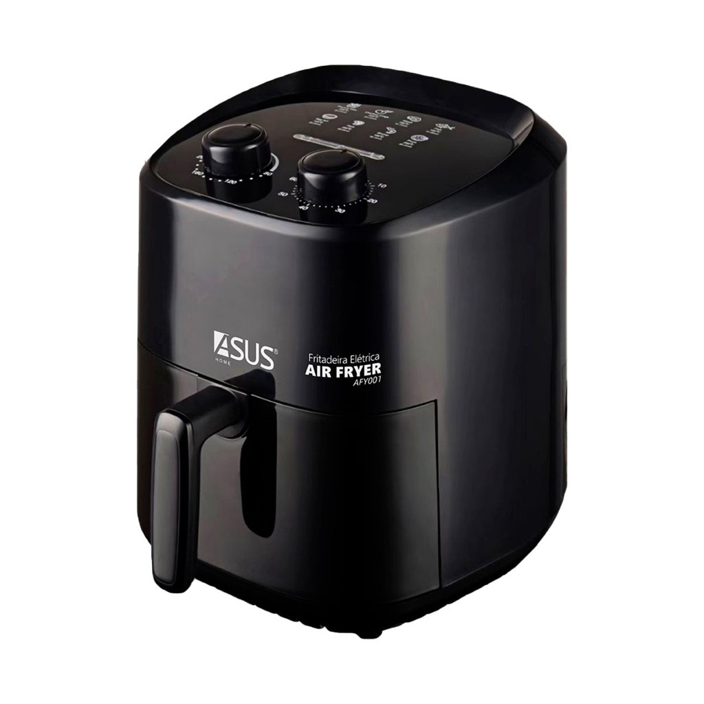 Promo - Fritadeira Sem Óleo Elétrica Air Fryer Asus 3,5 Litros 1400w Airfryer