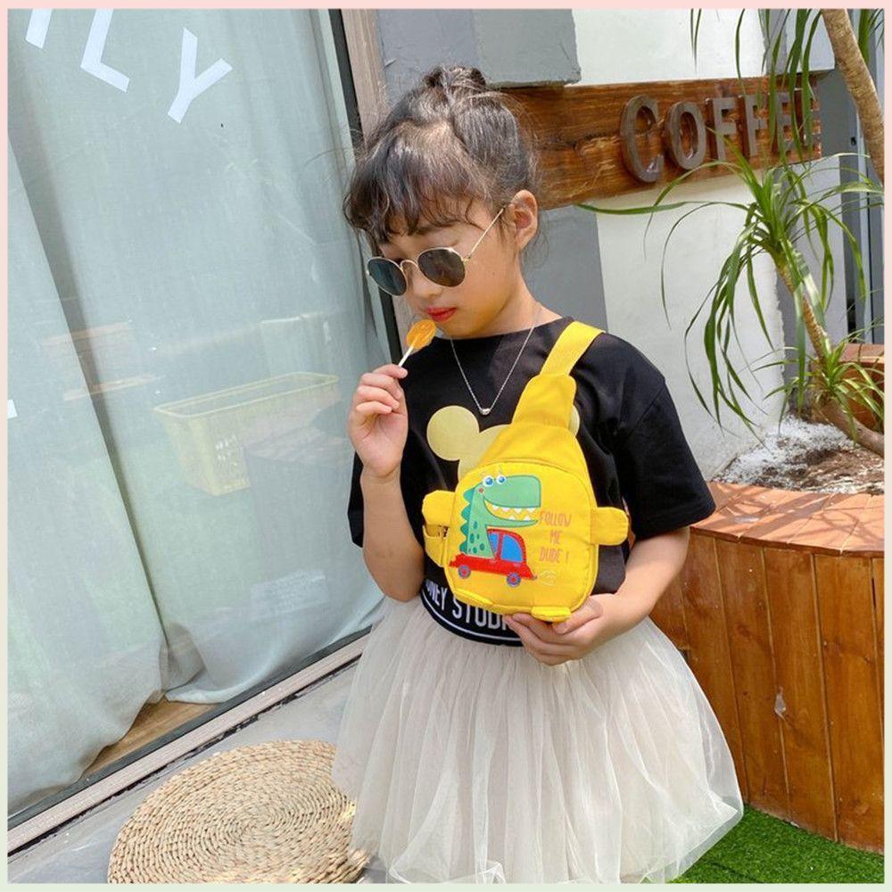 Bolsas Escolares Para Viagem , Bolsa Tipo Estilingue Crianças Pré-, Desenhos Animados De Dinossauros