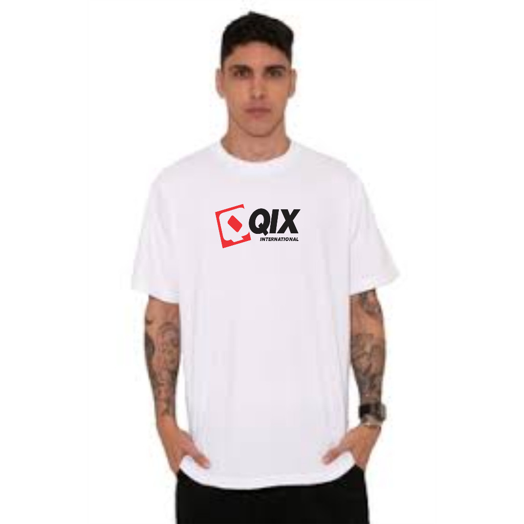 [Camiseta Vintage Masculina Algodão]NVR Camiseta QIX Skate Clássica