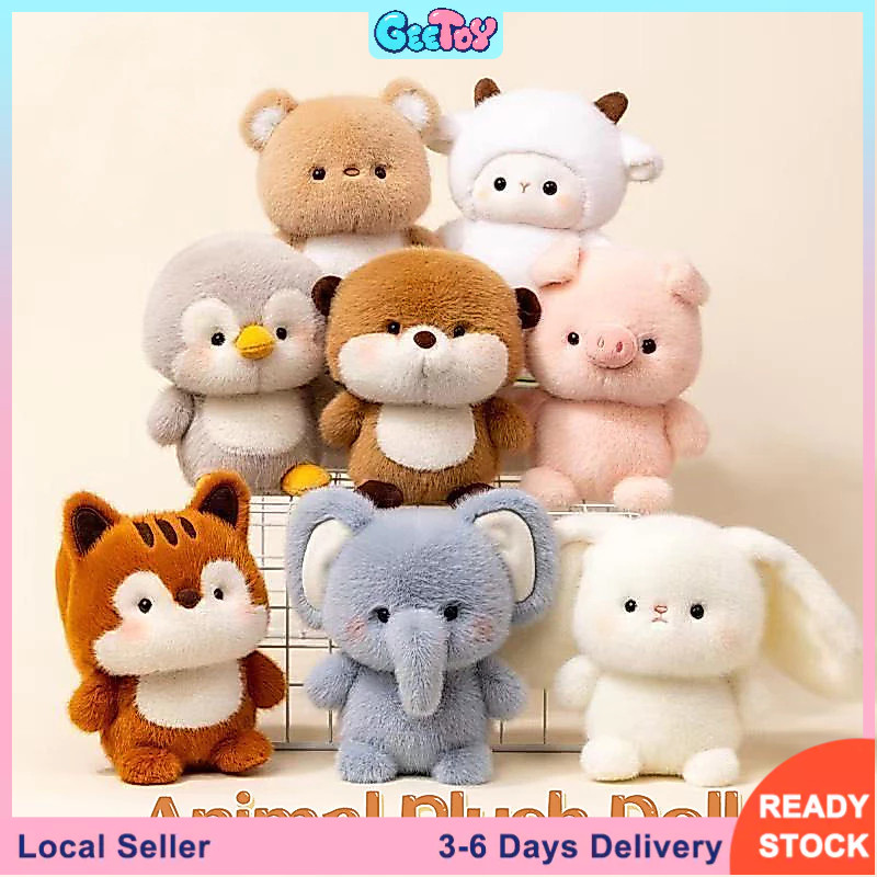 Bonito Animal De Pelúcia Bonecas De Mesa Kawaii Companheiro Macio Recheado Brinquedos Presente De Aniversário Das Crianç