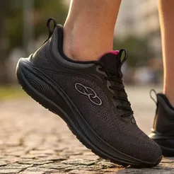 Tênis Feminino Olympikus Vibe Eleva+ Preto