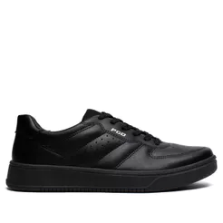 Sapatênis Masculino Pegada Casual Microfibra Preto