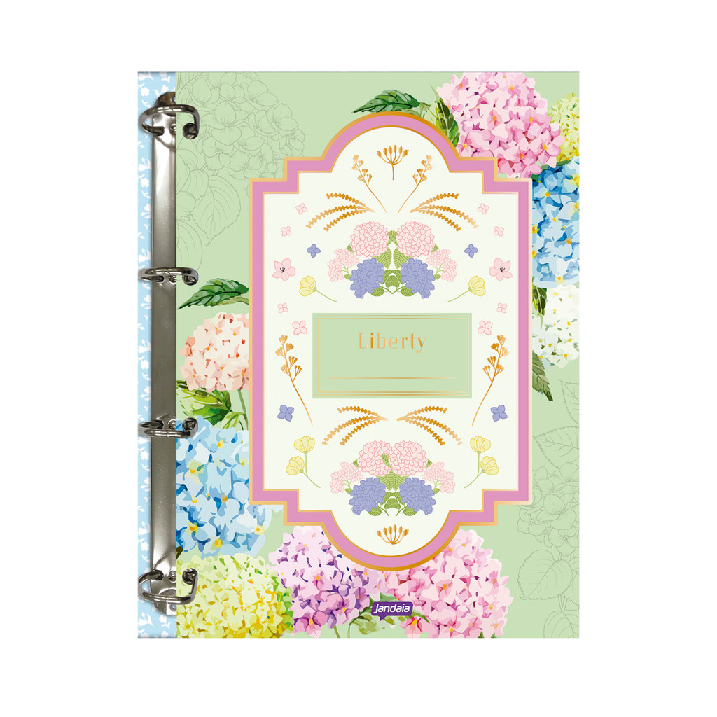Caderno Argolado Colegial 80 Folhas 90g/m²-JANDAIA