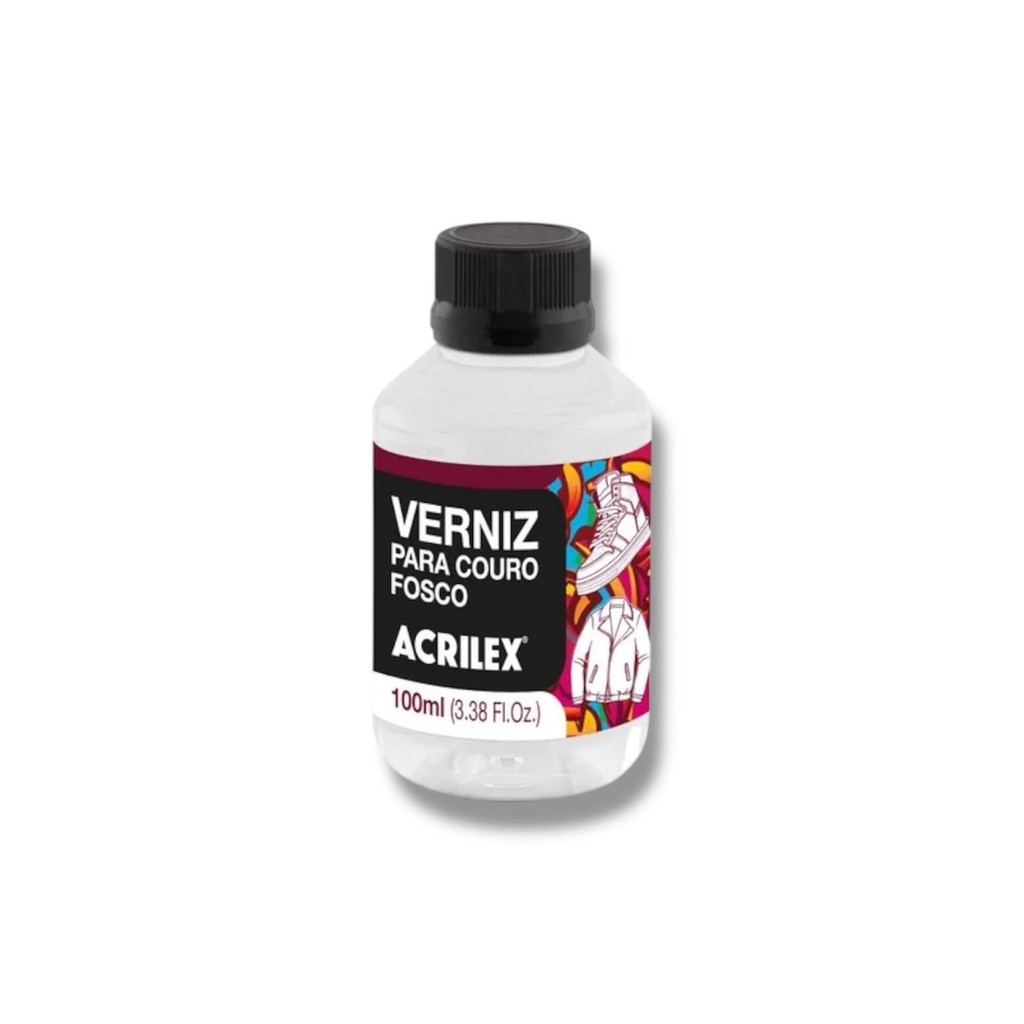 VERNIZ PARA COURO 100ML - ACRILEX