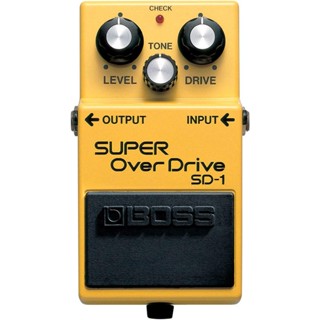 Pedal De Efeito Para Guitarra Boss Super Overdrive Sd 1 - Amarelo em Oferta na Shopee