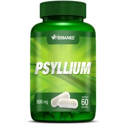 Psyllium 500mg 60 Cápsulas - Herbamed