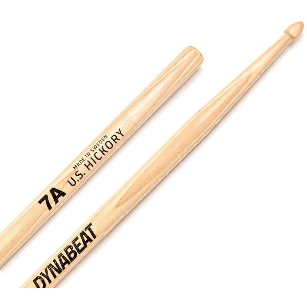 Baqueta Wincent Dynabeat Hickory 7A W-DB7A Fabricada na Suécia Padrão 5A Clássica mais acessível