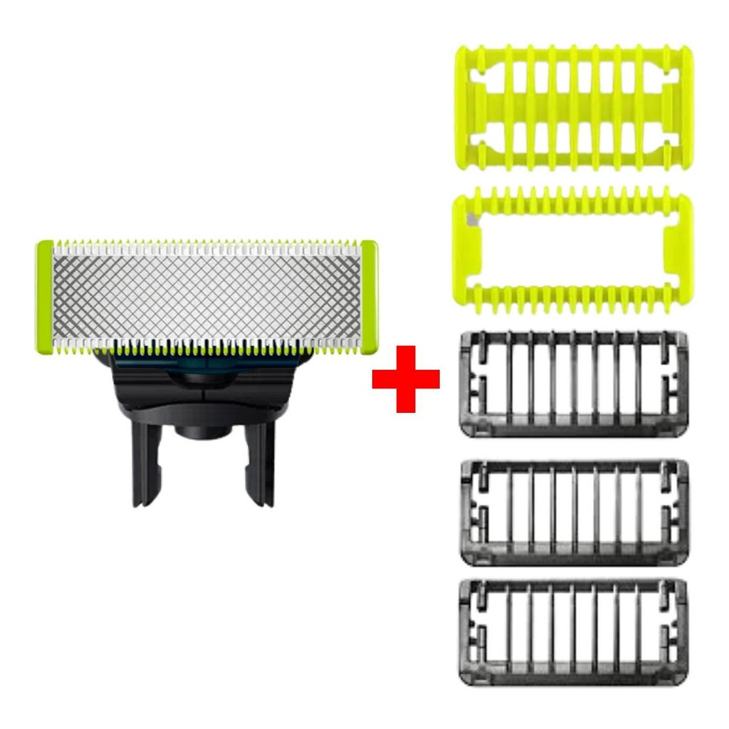 Lamina Refil + 02 Pentes P/ Barbeador Oneblade Philips