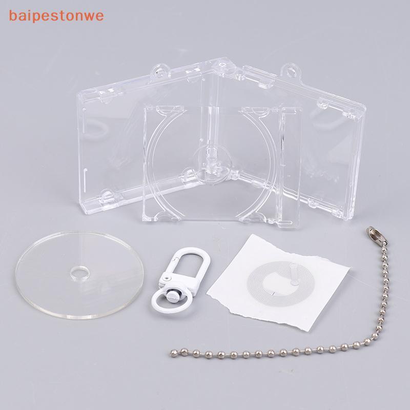 [baipestonwe] NFC Funcional CD Disc Case Periférico Álbum Comemorativo Porta-Chaves Para DIY Mochila Pingente em Oferta na Shopee