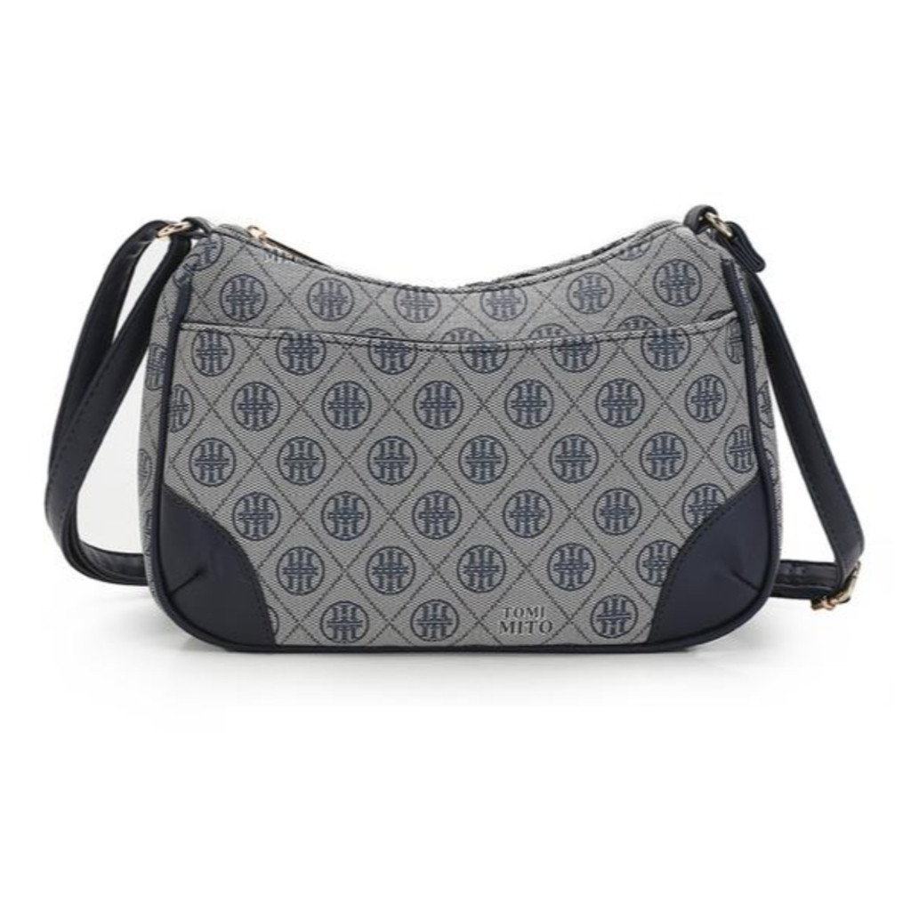 Bolsa Média Tiracolo Feminina Com Alça Lateral Transversal De Ombro De Couro PU TM9124 JZ