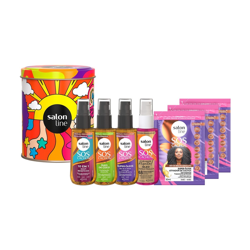 Kit Presenteável S.O.S Cachos