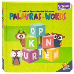 Primeiros Aprendizados Bilíngues | Palavras | Cartonado