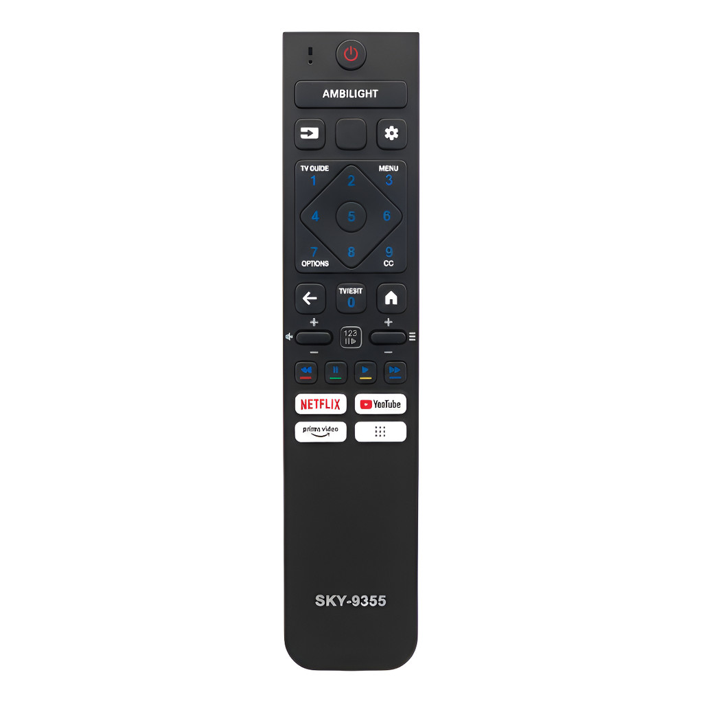 Controle Remoto Compatível Com Smart Tv Philips Ambilight 4k 50pug7019