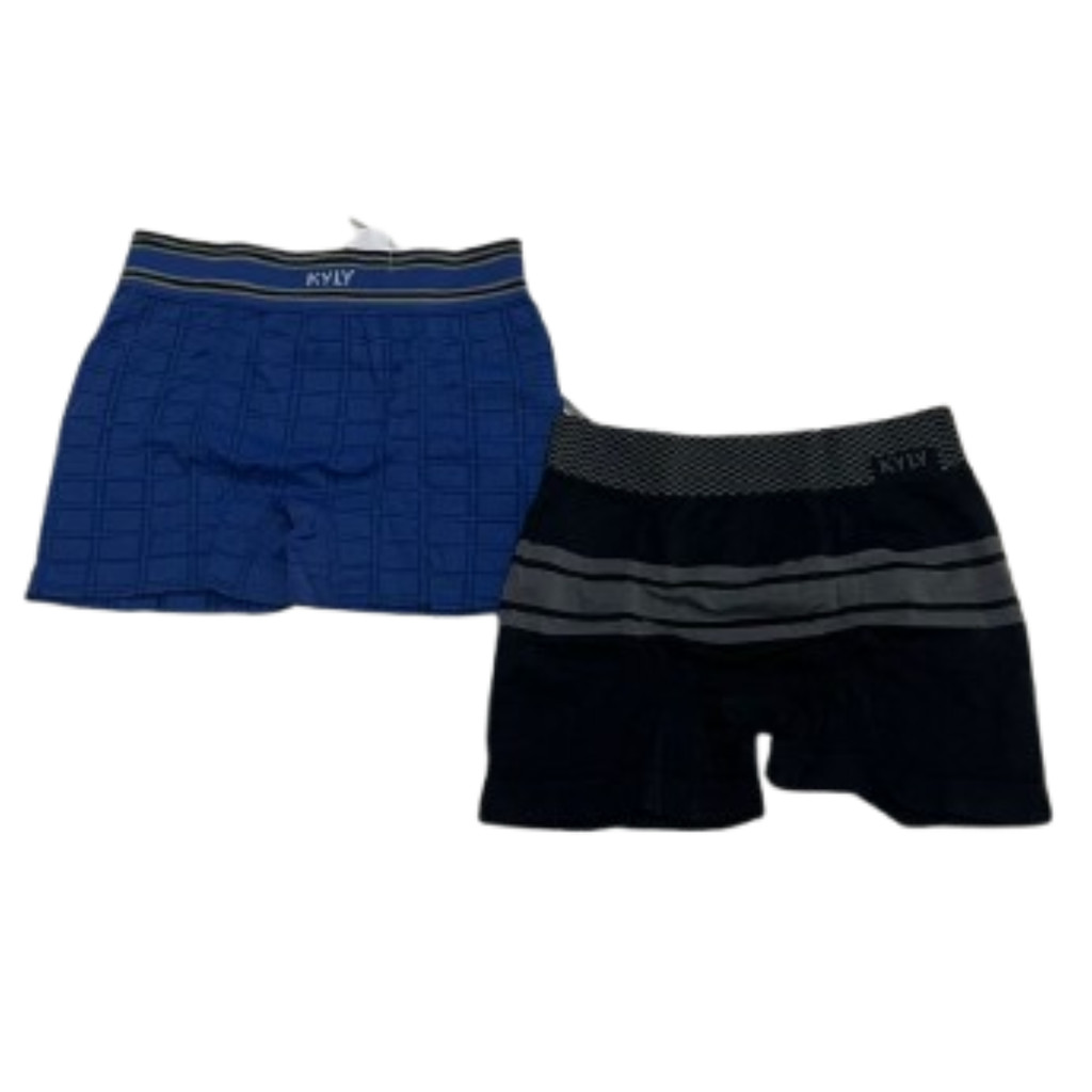 Kit com 2 Cuecas Boxer Infantil tamanho : M SEM COSTURA - KYLY