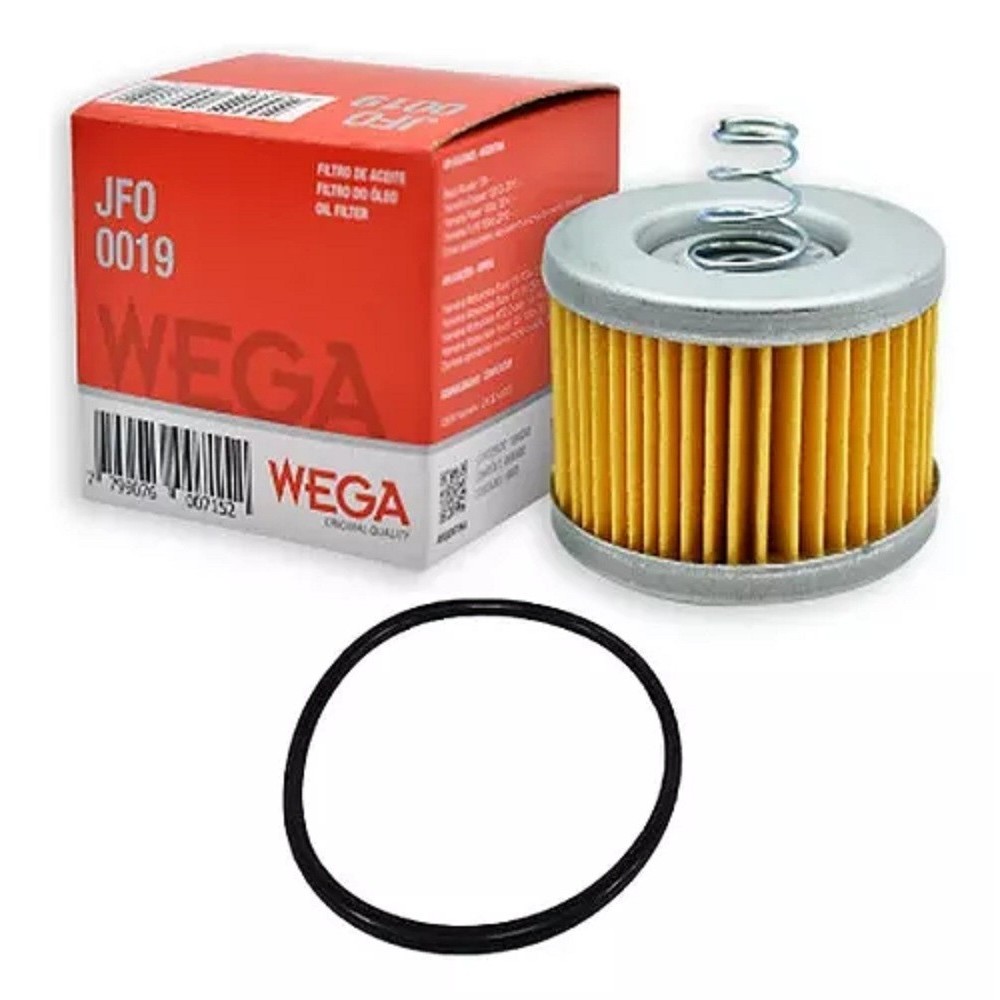 Filtro Oleo FACTOR150 FAZER150 CROSSER FZ15 FZ25 C/ORING WEGA em Oferta na Shopee