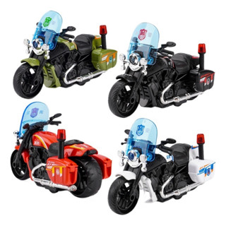 Moto Policial a Fricção — Carrinho Infantil Seguro e Sem Pilhas em Oferta na Shopee
