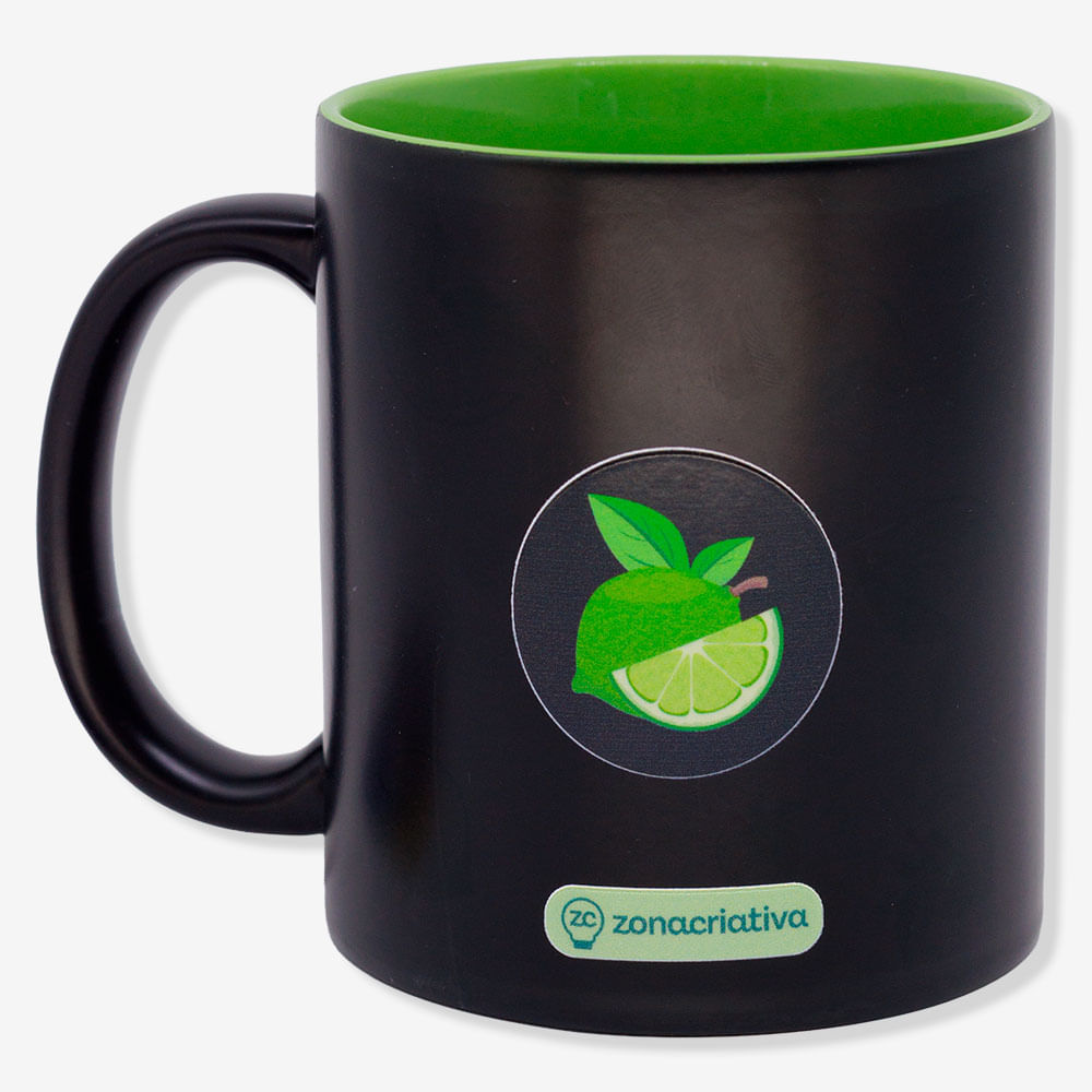 Caneca Mágica Frutas Limão - Zonacriativa