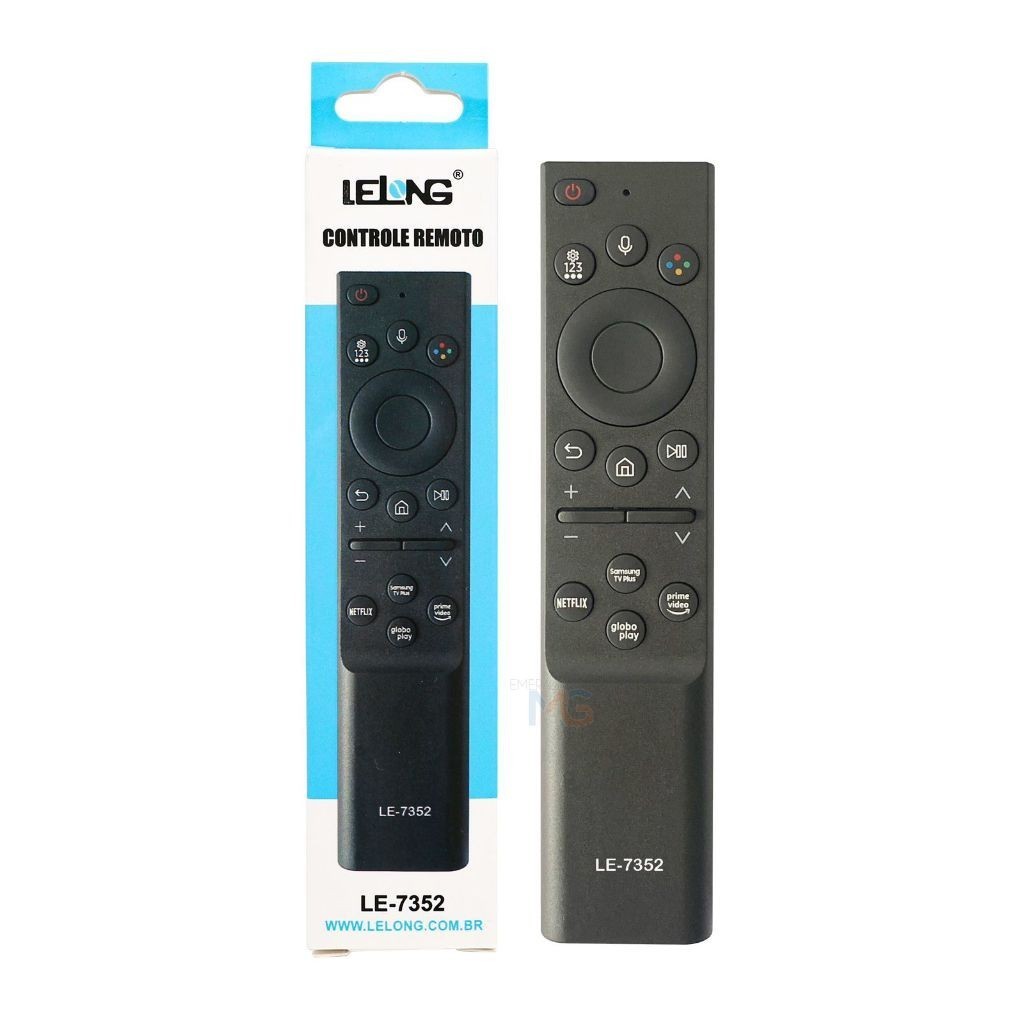 Controle Remoto Compatível Tv Smart Samsung Netflix Prime Video GloboPlay Tv Plus BN59-01432B
