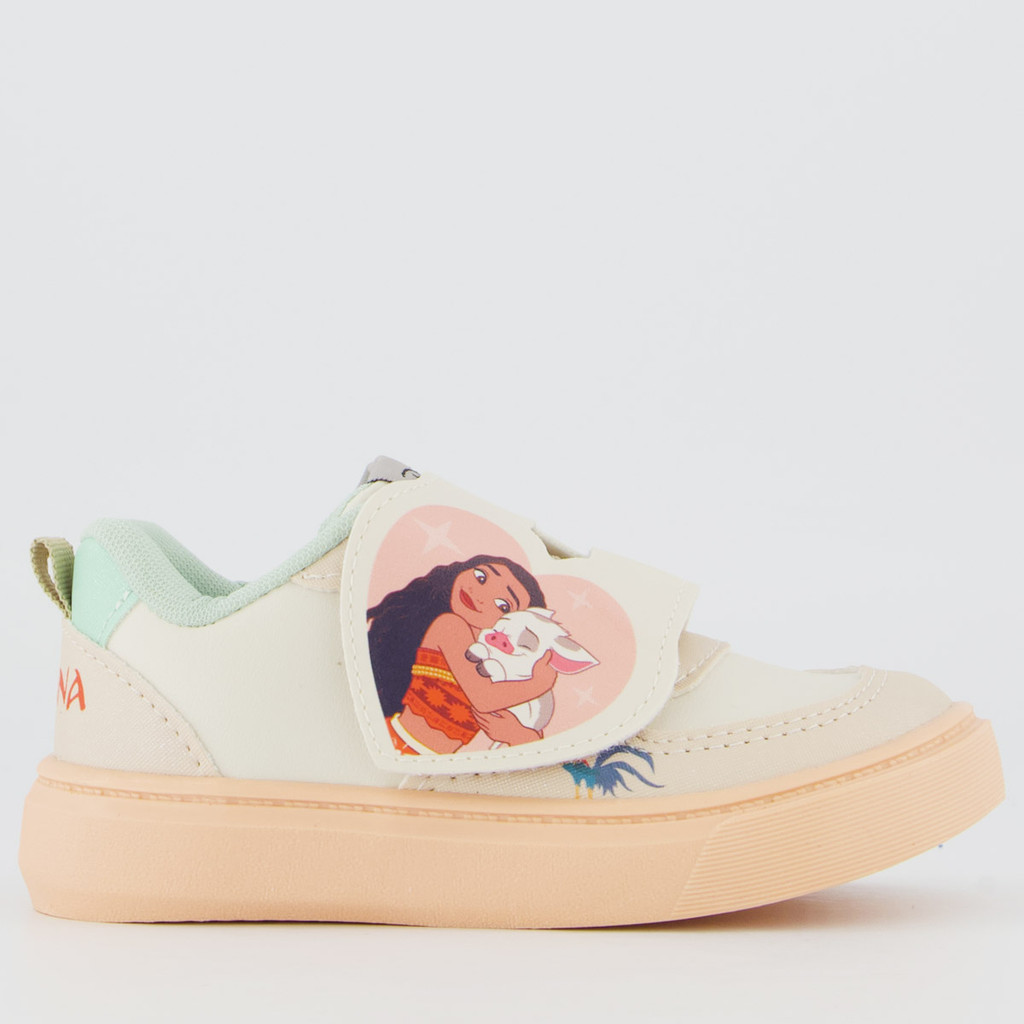 Tênis Disney Moana Cosmic Infantil Off-White