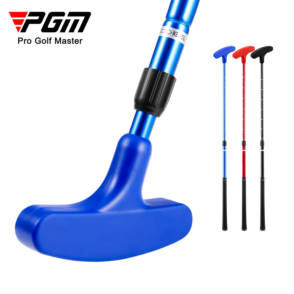 PGM Golf Dupla Face Putter Crianças Iniciantes Mão Esquerda Direita Clube Adolescente Prática Haste Comprimento Ajustáve
