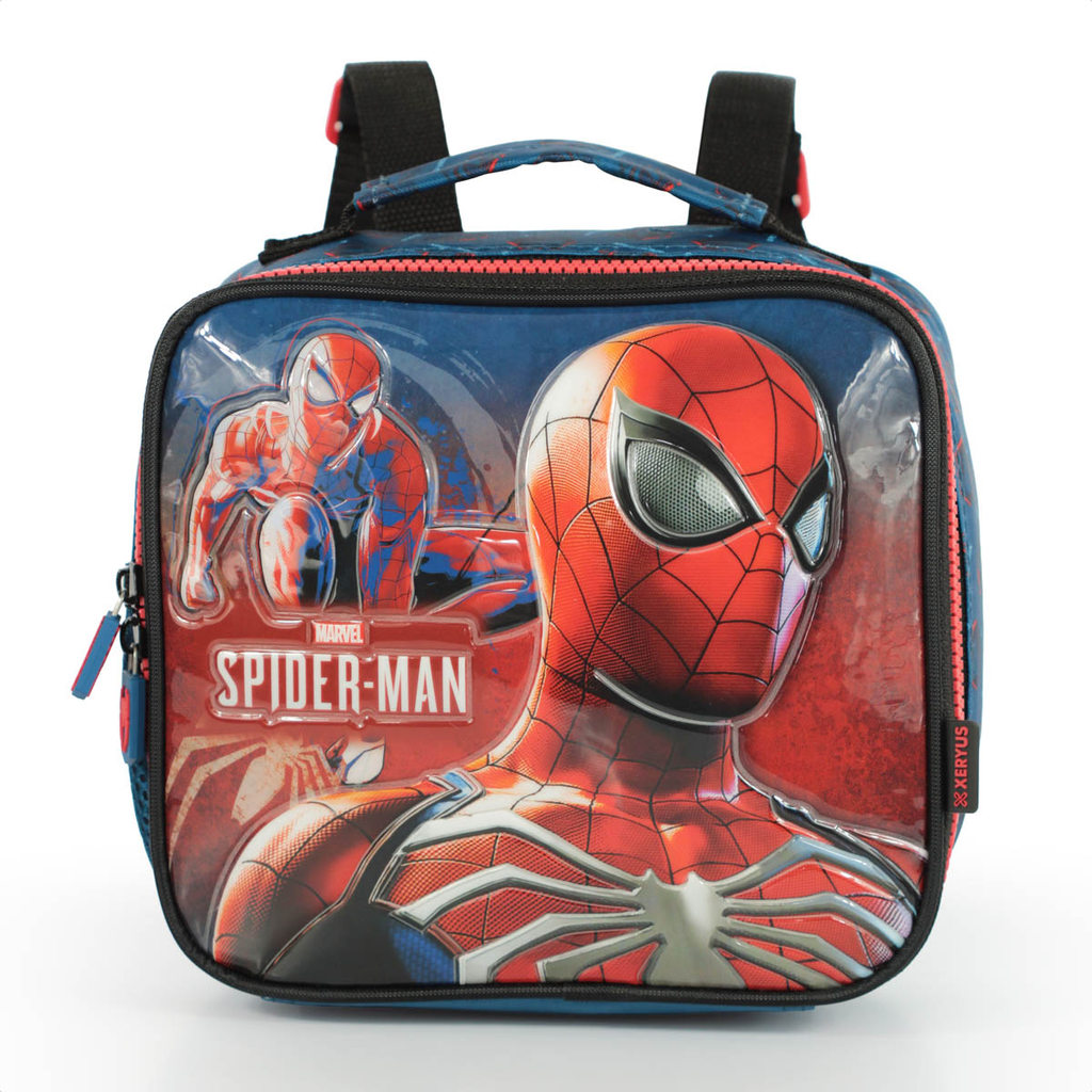 Lancheira Escolar Xeryus Spider Man 14964 Azul - Infantil