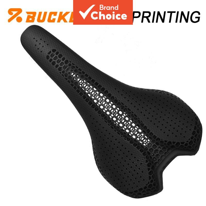 BUCKLOS Selim de Bicicleta de Carbono Ultraleve 3D-Impresso para Estrada/MTB/Gravel – Assento de Ciclismo Confortável