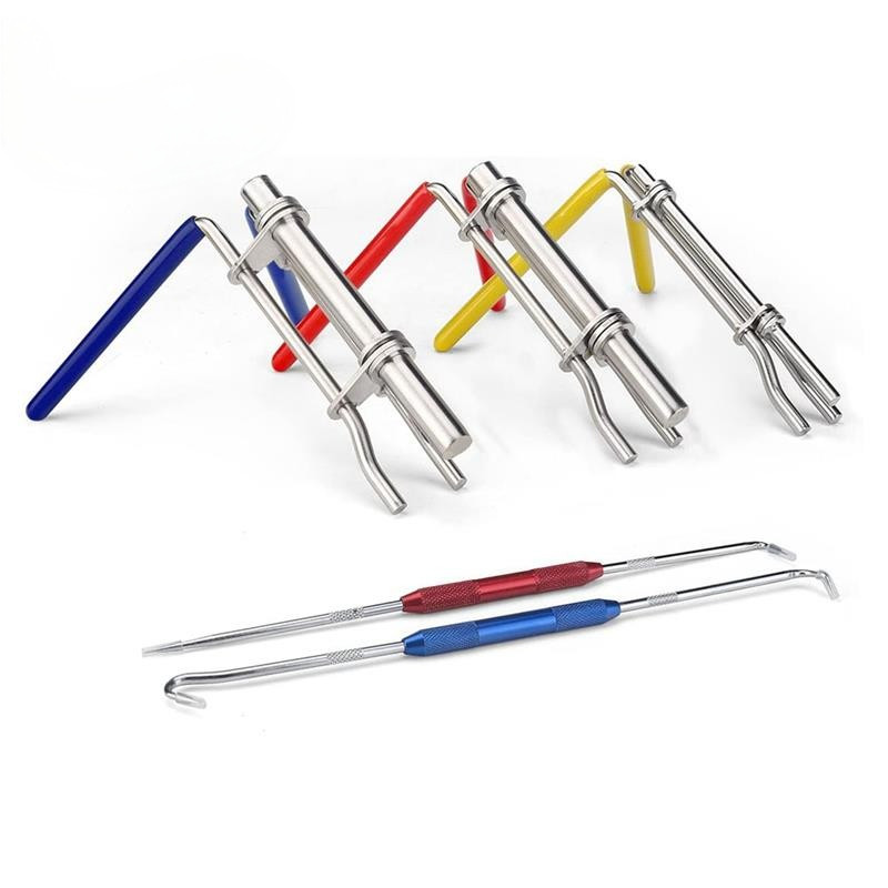 Kit de Ferramentas para Instalação de Vedação da Haste do Cilindro Hidráulico, Ferramenta para Reparação e Reconstrução 