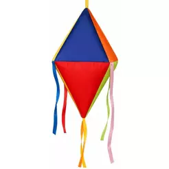 Enfeite Festa Junina Balão Colorido de Tecido A Prova de Água Com Franja e Suporte para Pendurar