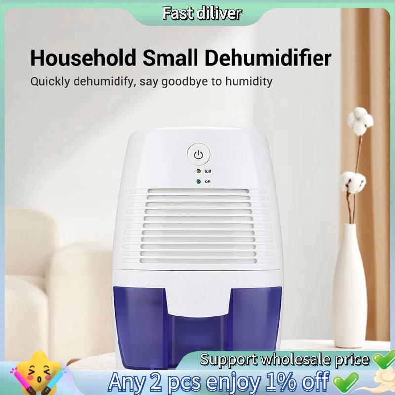 500ml Desumidificador Portátil Mudo Absorvedores De Umidade Secador De Ar Para Casa Sala Cozinha Desodorizador Plugue US