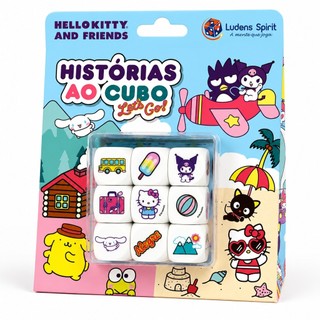 Histórias Ao Cubo Hello Kitty And Friends Let´s Go! Jogo De Dados Criativo Infantil Aventuras Com Imaginação