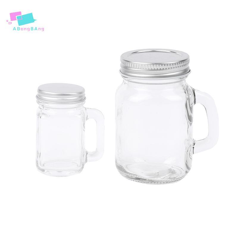 Abongbanghn 1PC Mini Frasco Para Geléia Mel Portátil À Prova De Vazamento Café Leite Suco Garrafa Tanque Armazenamento B