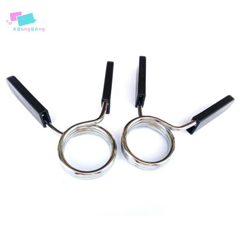 Abongbanghn Barbell Braçadeira Primavera Colar Clipes Ginásio Peso Haltere Lo Kit Nice