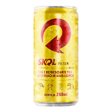 Skol Pilsen Cerveja Lata