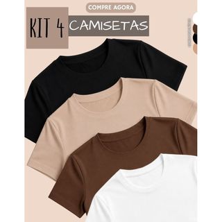 **Kit Blusas Femininas: 59% OFF! 👚**
