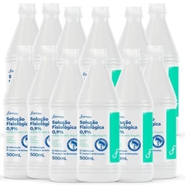 Kit 12 Soro Fisiológico Sorimax Farmax ou Arboreto (sortido) 500ml