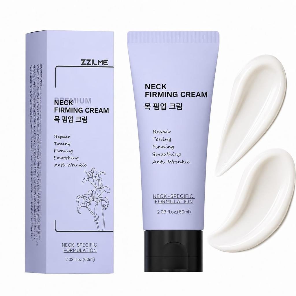 PremiumNeck para Firmar, Suavizar e Levantar – Cuidado para o Décolleté e Peito, Reduz Linhas Finas, Flacidez e Relaxame