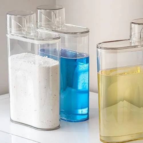 Dispenser Plástico Transparente com Tampa Hermética e Dosador para Alimentos Mantimentos